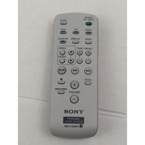 OEM RMT-CS2iPA For Sony PERSONAL Audio‎ System Remote Control ZS-S2iP ZS-S4iP